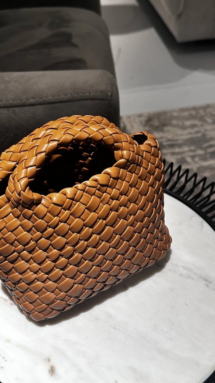 Brown Vegan Leather Bag
