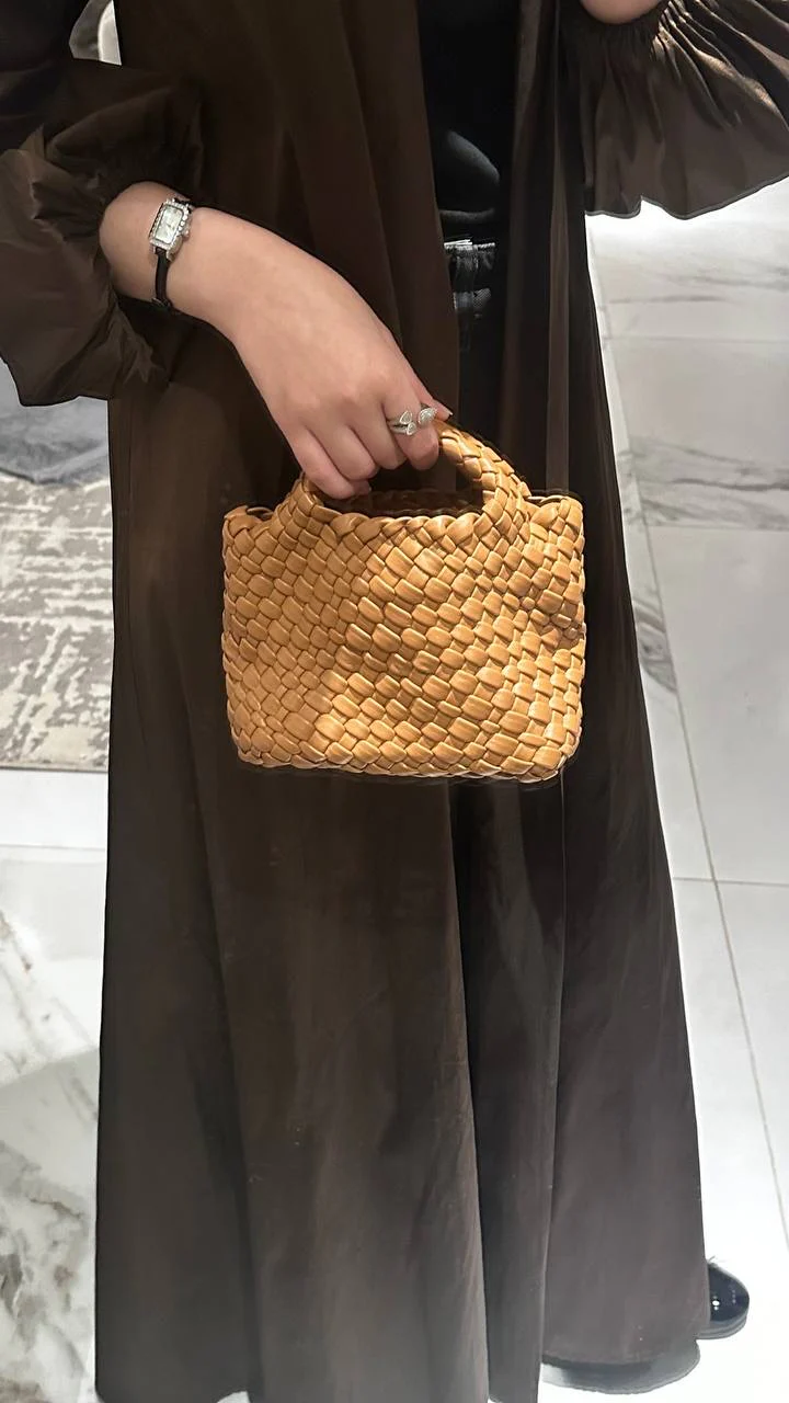Brown Vegan Leather Bag