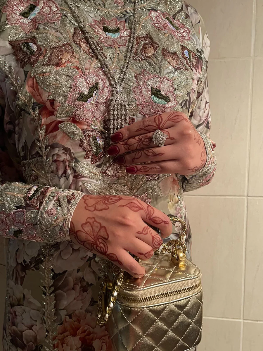 Micro Gold Bag