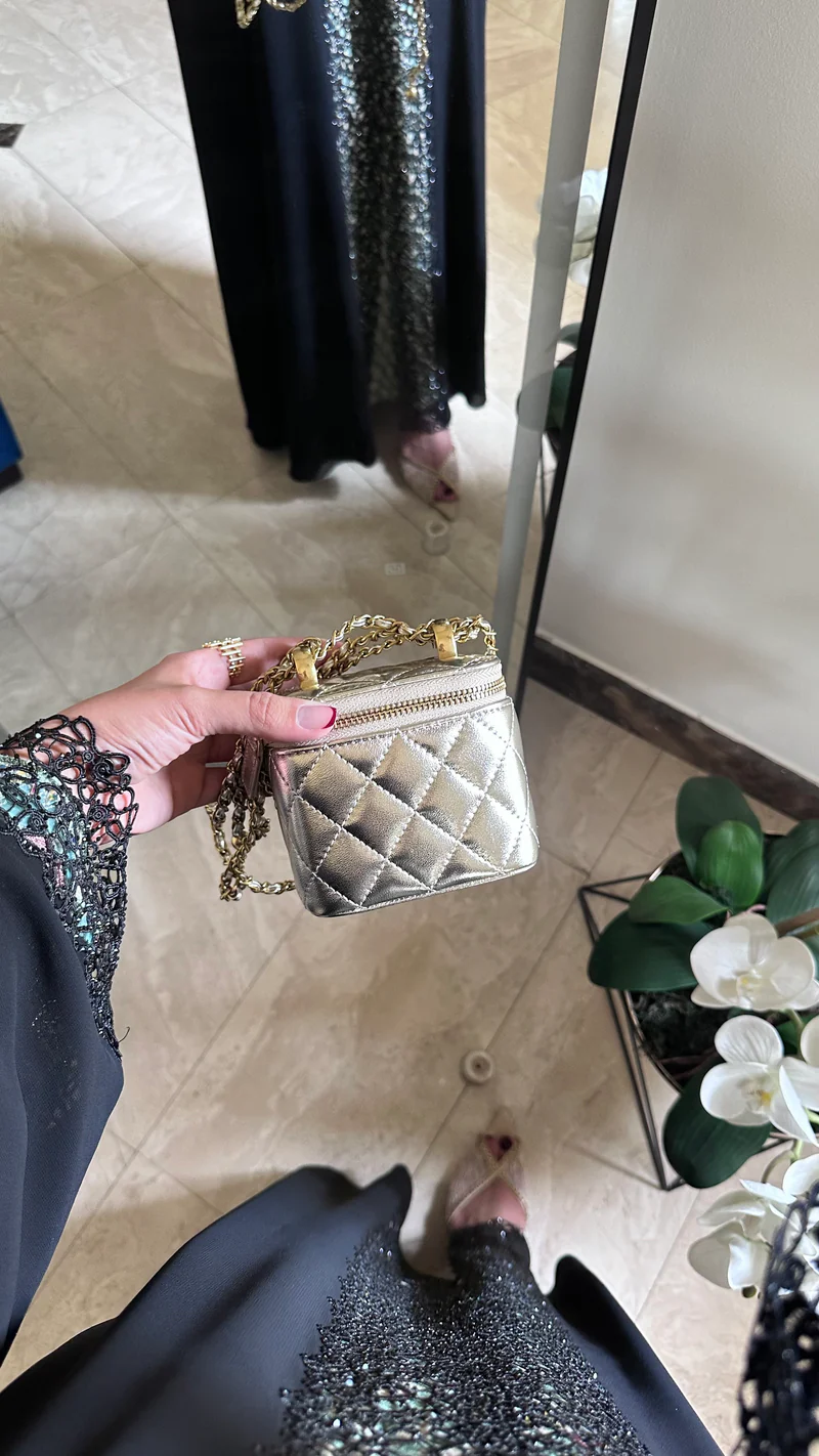 Micro Gold Bag