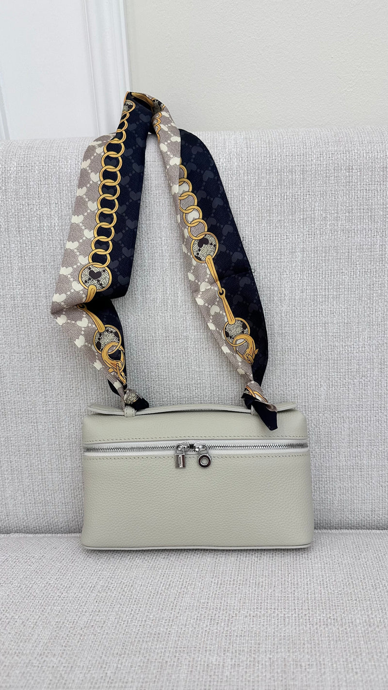 Black & Gold Twilly Scarf
