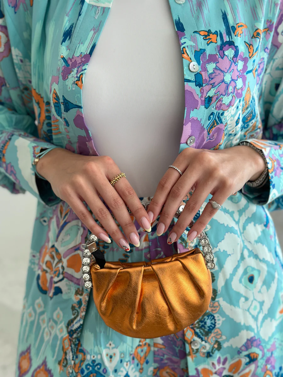 Mini Bag Shine Orange