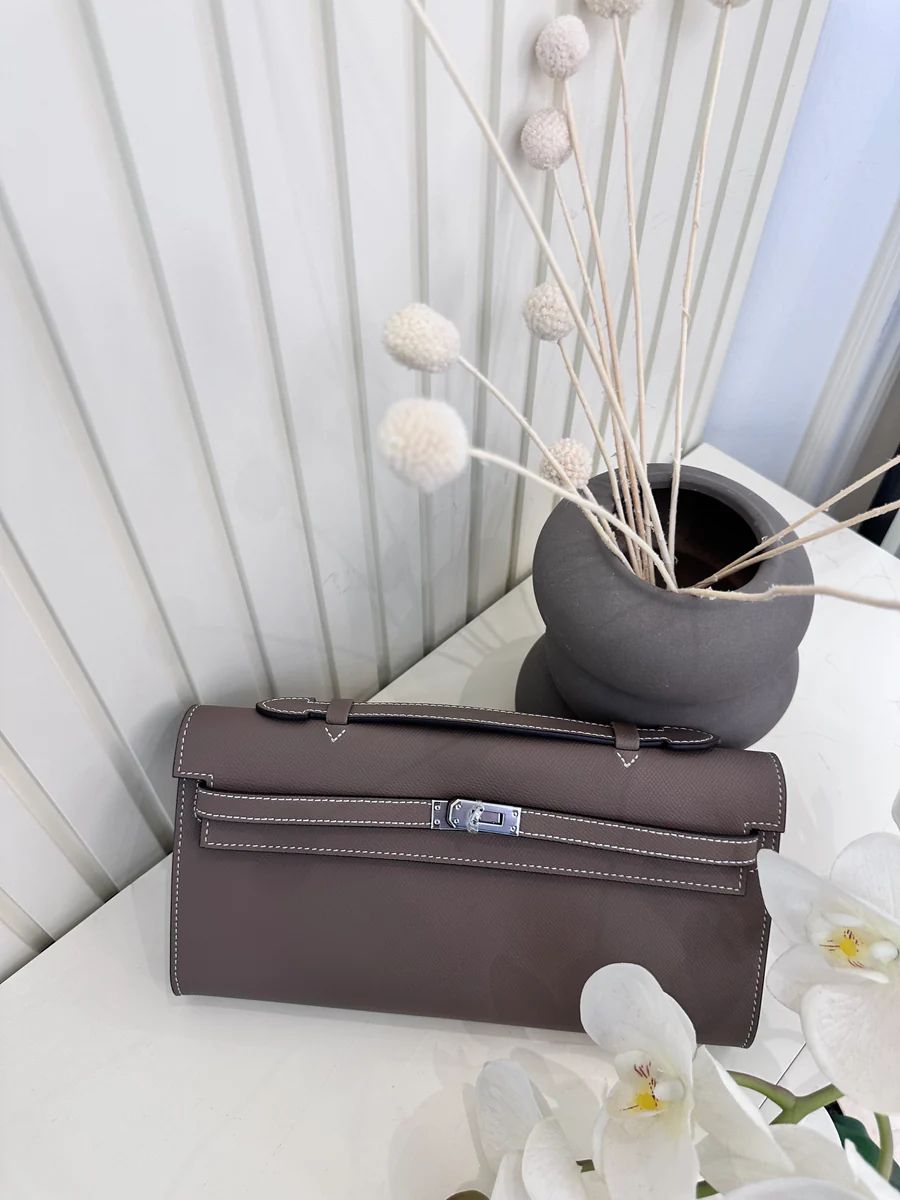 Long Khaki Bag – Luxury Women's Handbag UAE