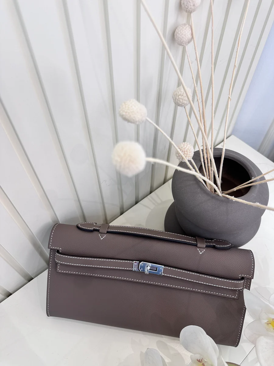 Long Khaki Bag – Luxury Women's Handbag UAE