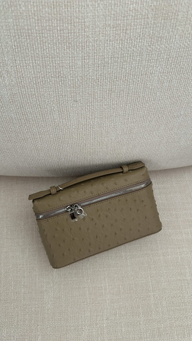 Ostrich Bag - Etoupe