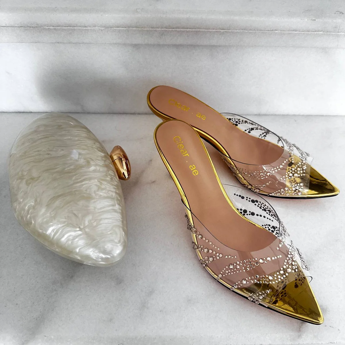 Unique Gold Heels – Luxury Statement Shoes for Women