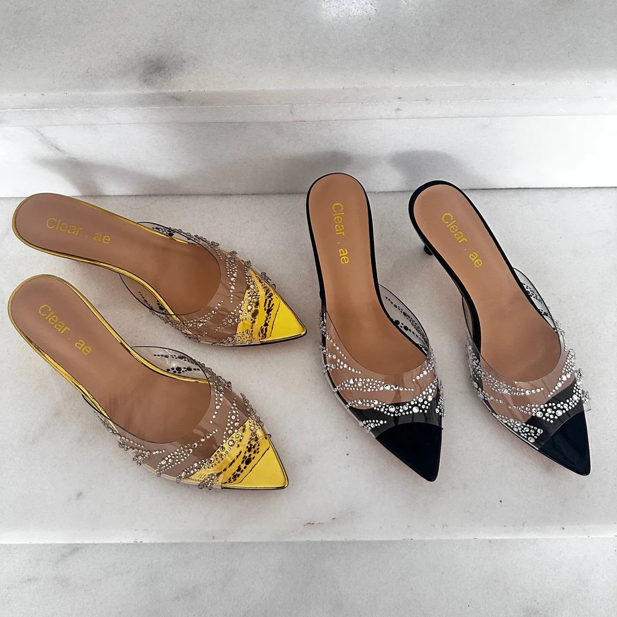 Unique Gold Heels – Luxury Statement Shoes for Women