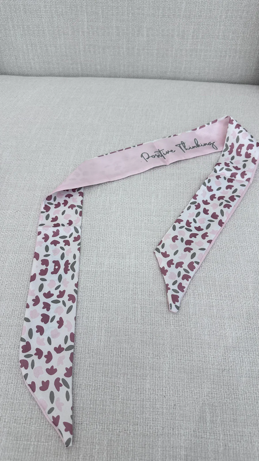 Pink Twilly Scarf
