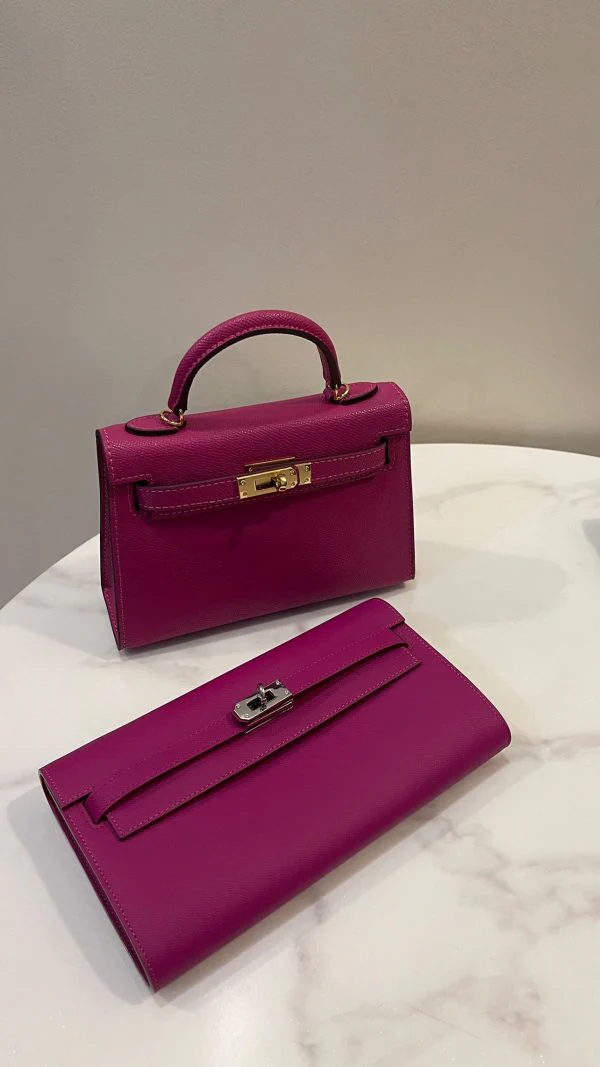 Hermes kelly - Fuchsia