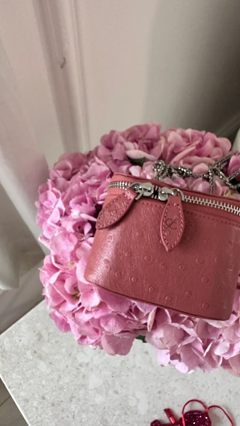 Clear Rose Pink Bag – Custom Edition