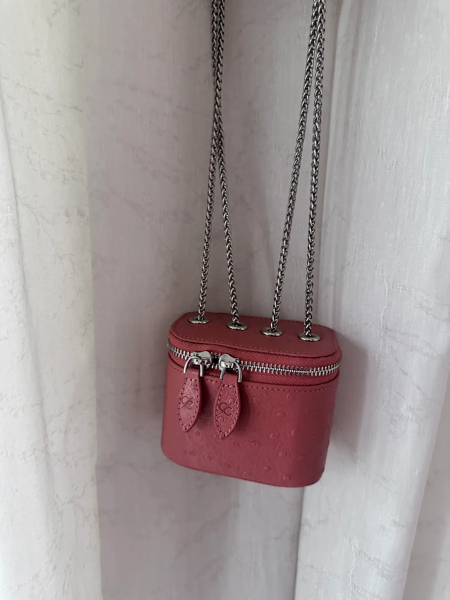 Clear Rose Pink Bag – Custom Edition