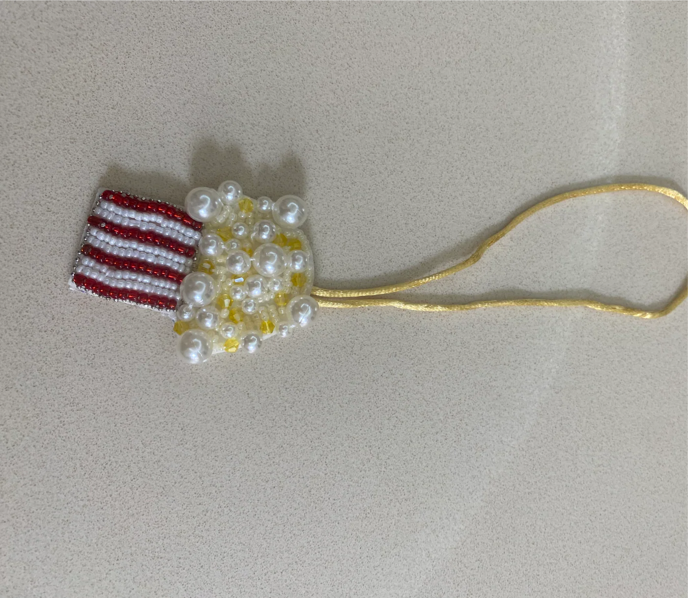 Popcorn Bag Charm