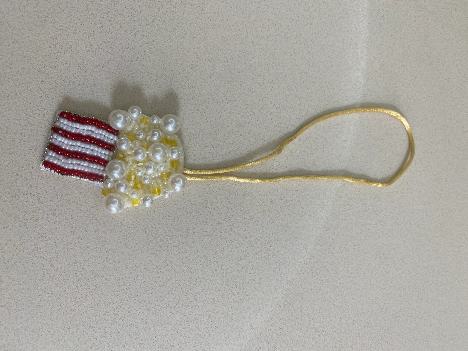 Popcorn Bag Charm