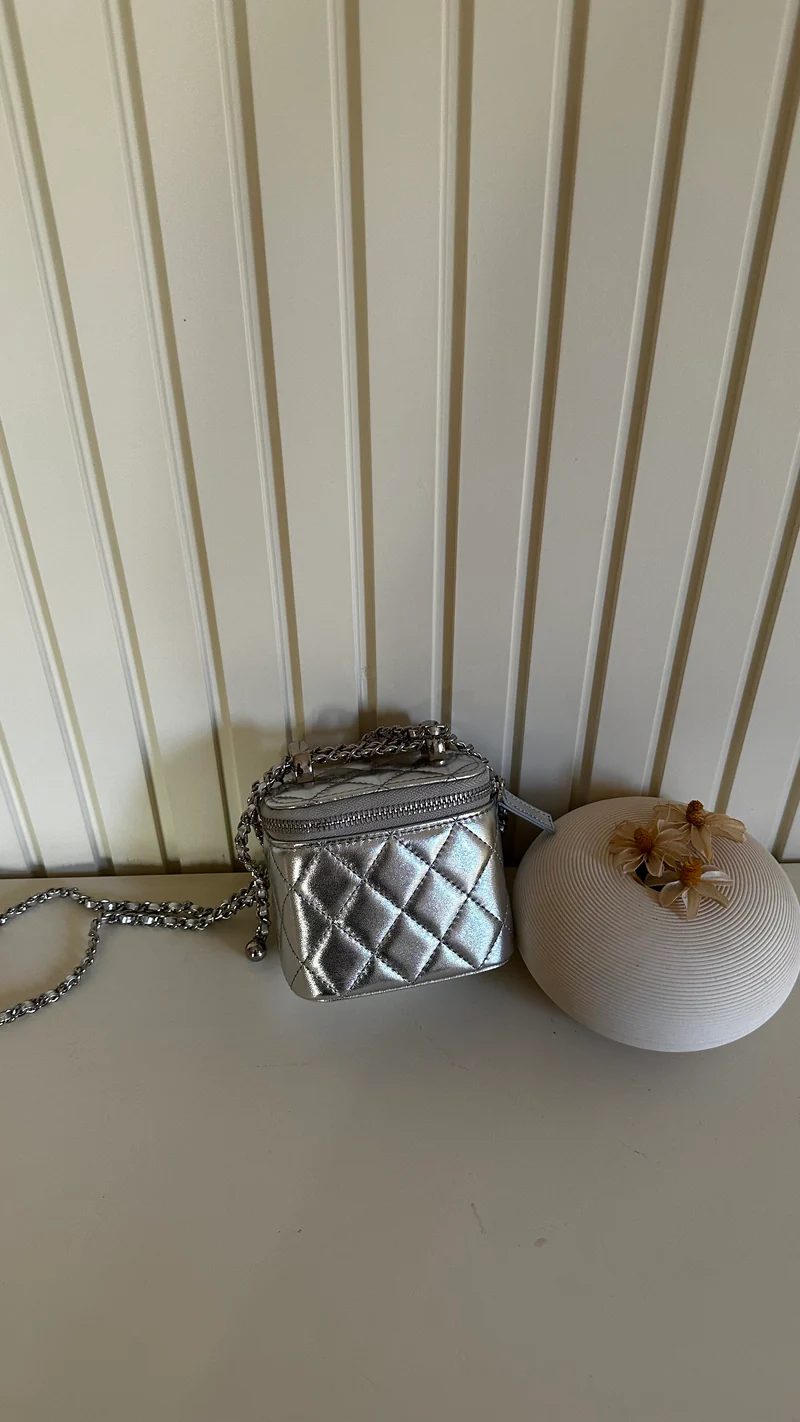 The Micro  silver bag