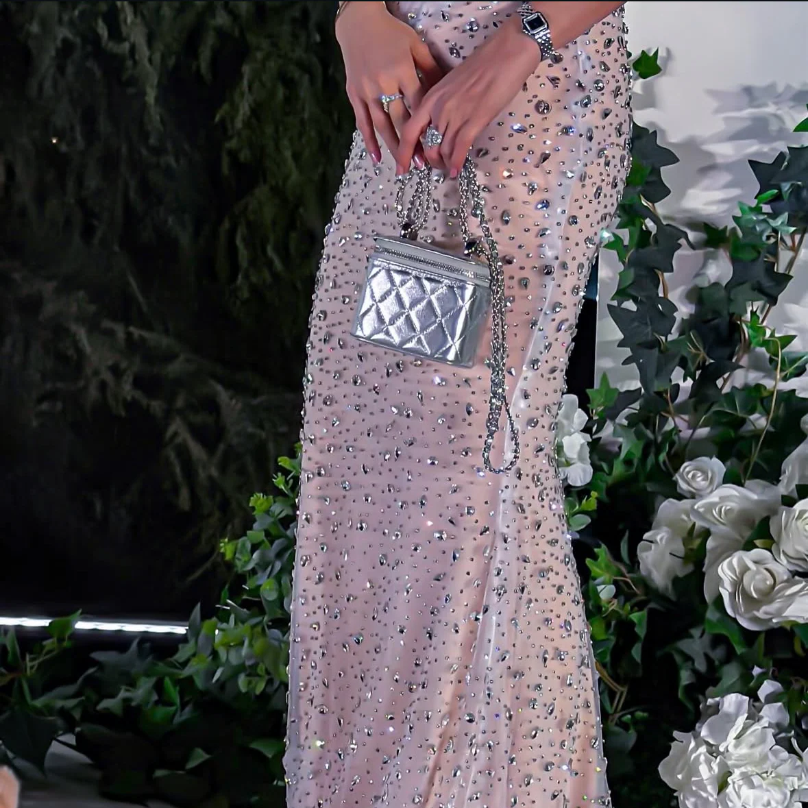The Micro  silver bag