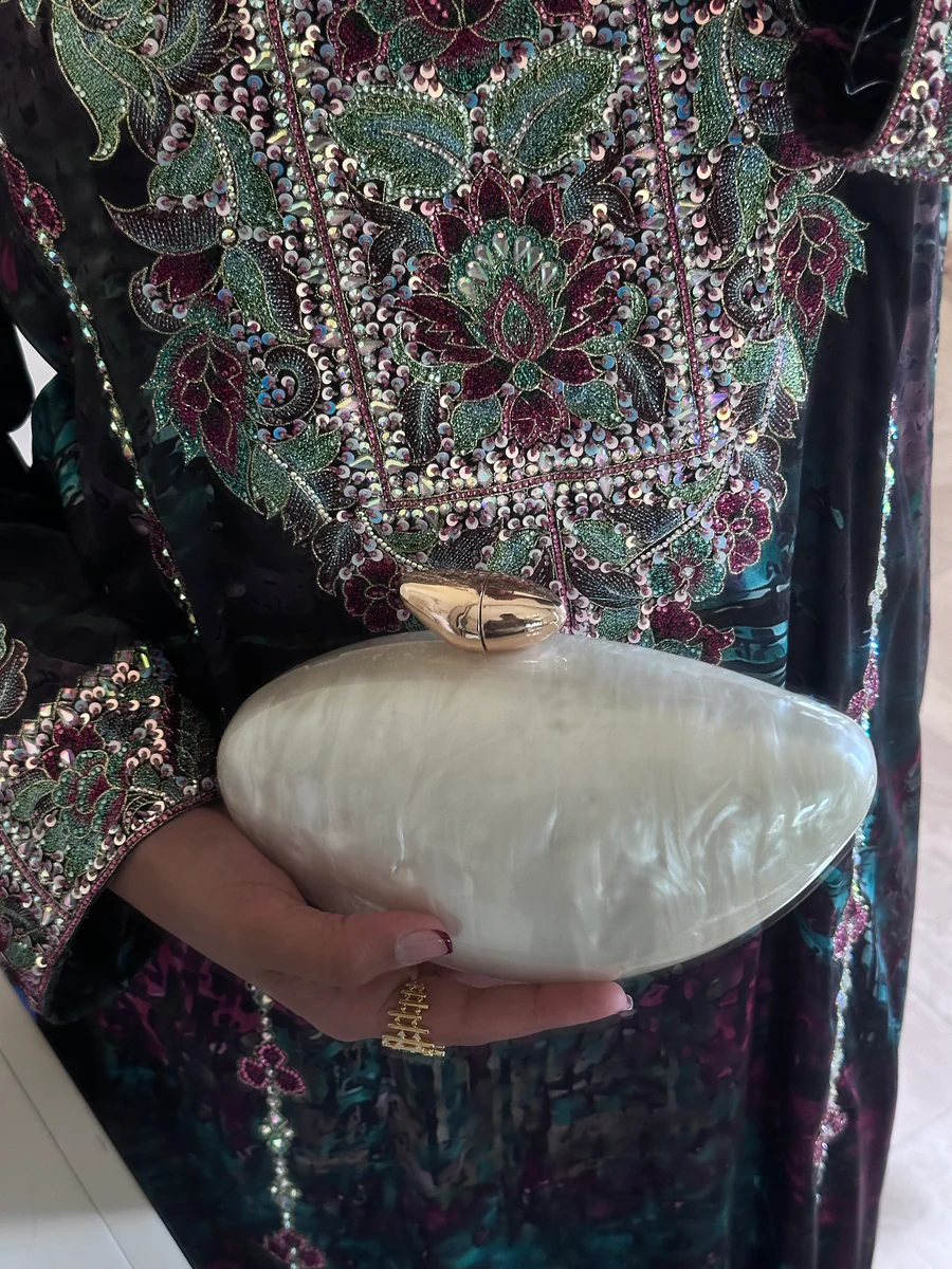 Pearl White Bag