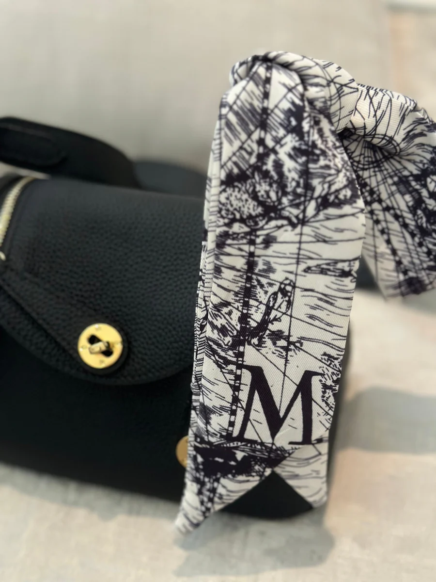 Clear Scarf M | Luxury Silk Scarf UAE – Clear UAE
