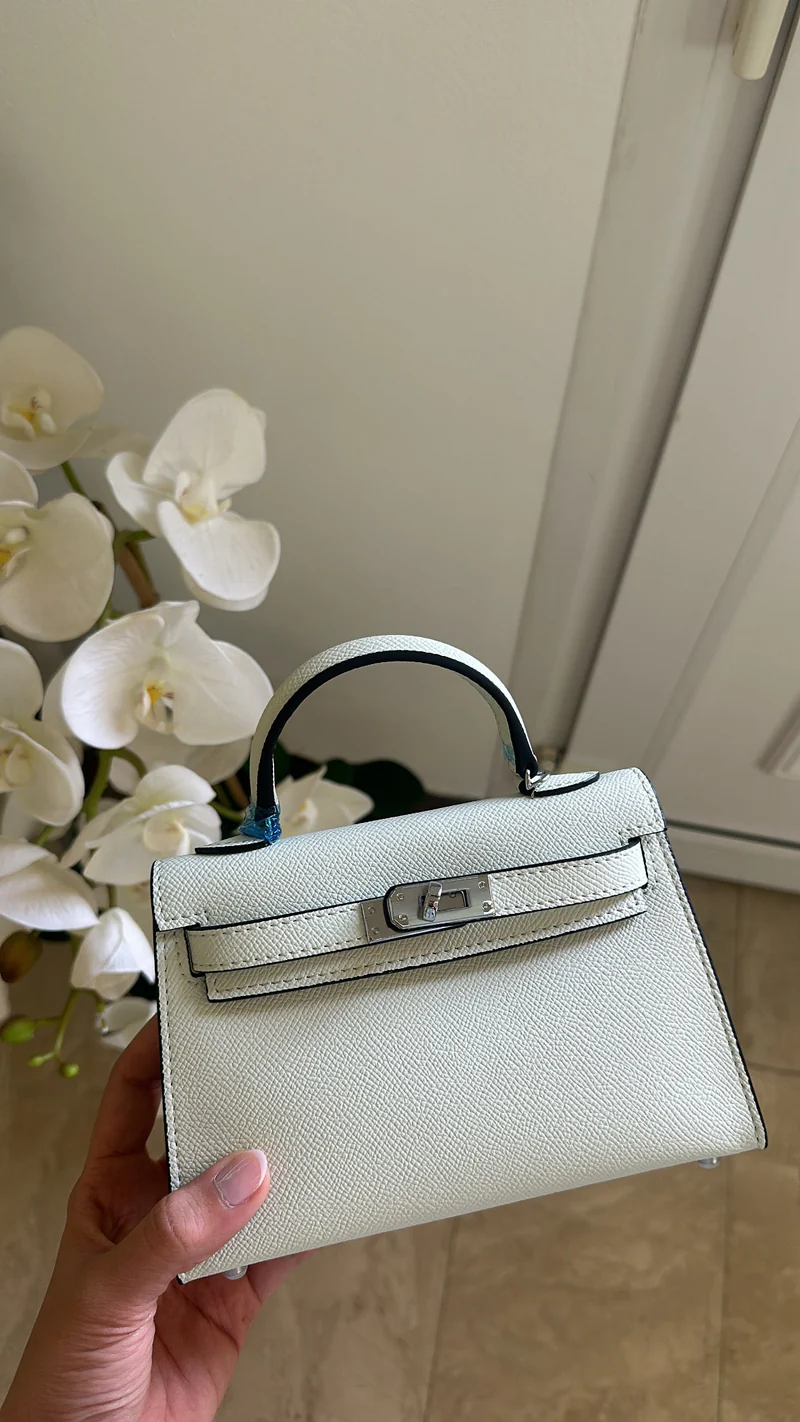 Hermes kelly -White