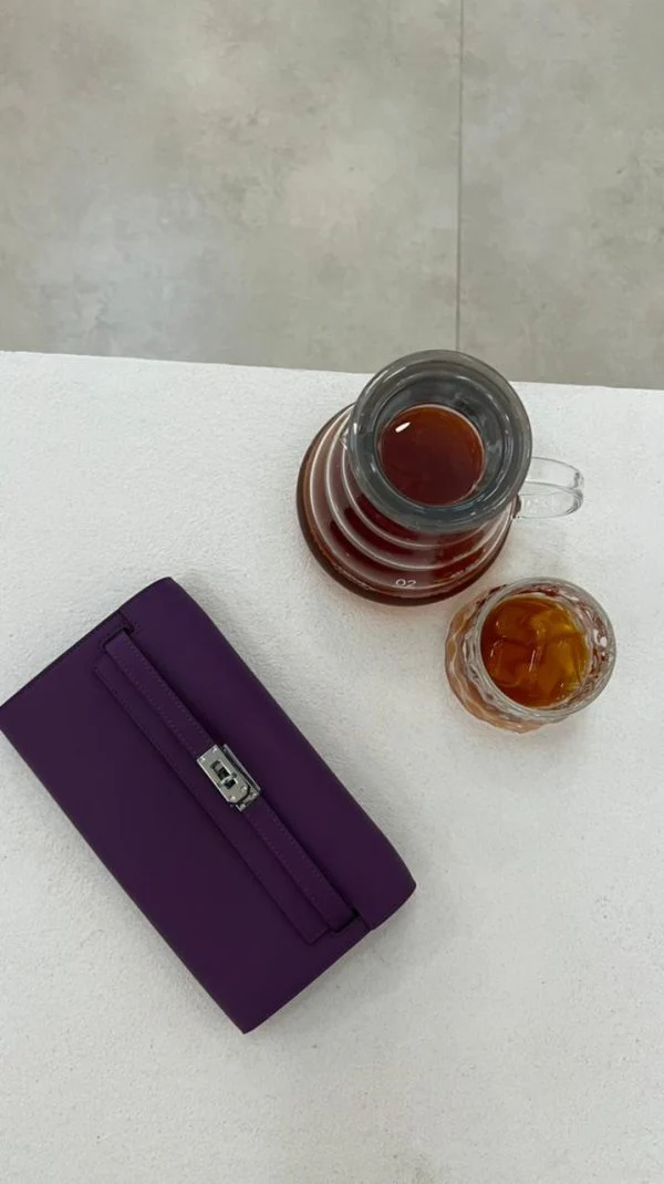 Purple Mini Clutch