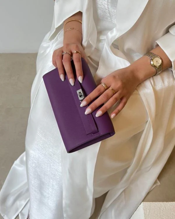 Purple Mini Clutch