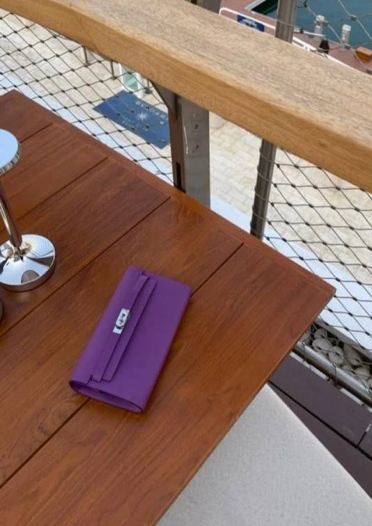 Purple Mini Clutch