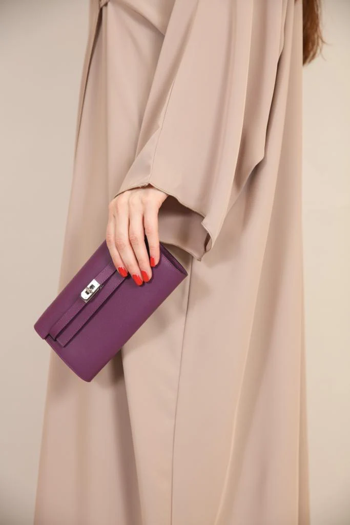 Purple Mini Clutch