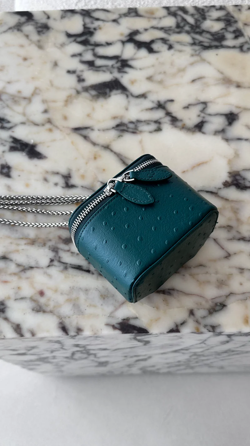 Clear Green Mini Bag