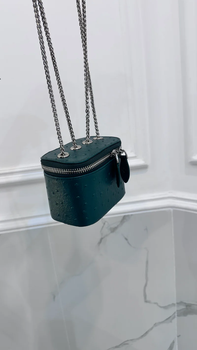 Clear Green Mini Bag
