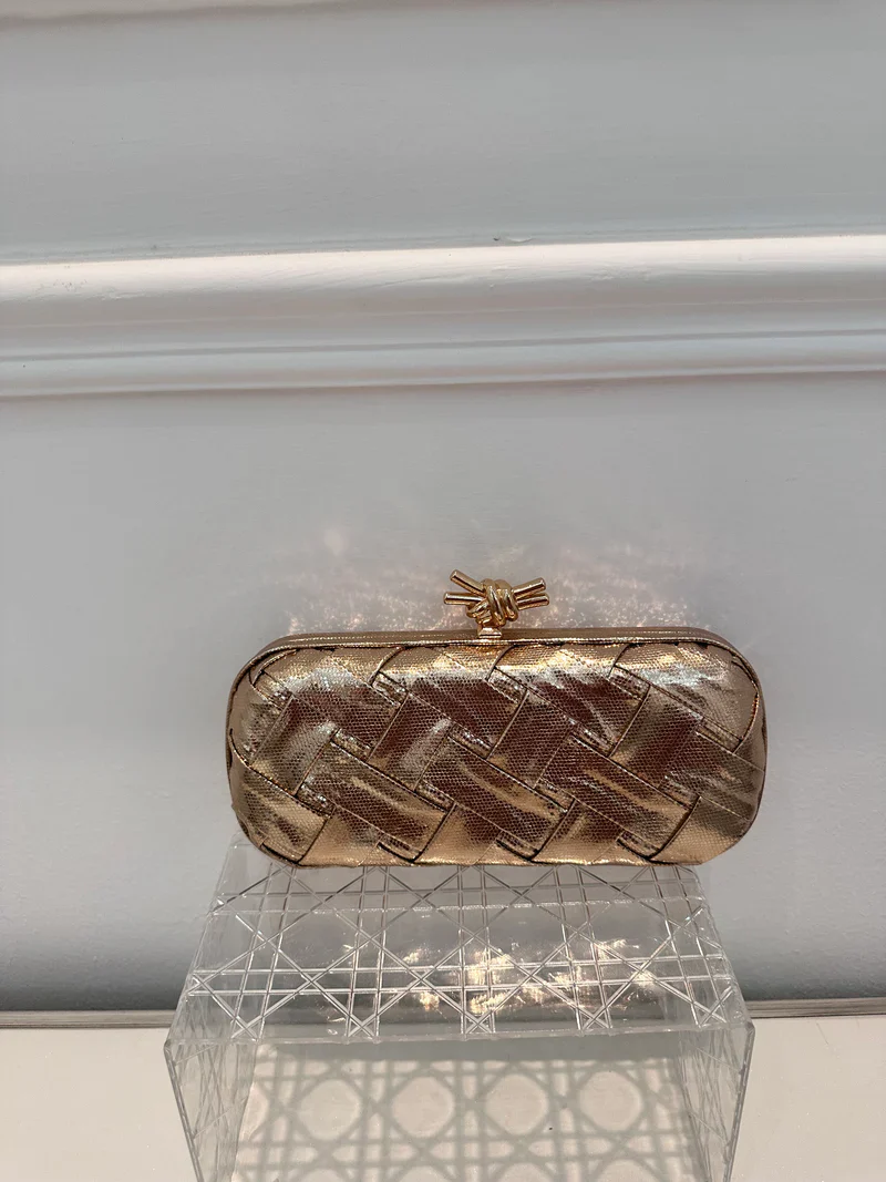 Unique Clutch – Rose Gold