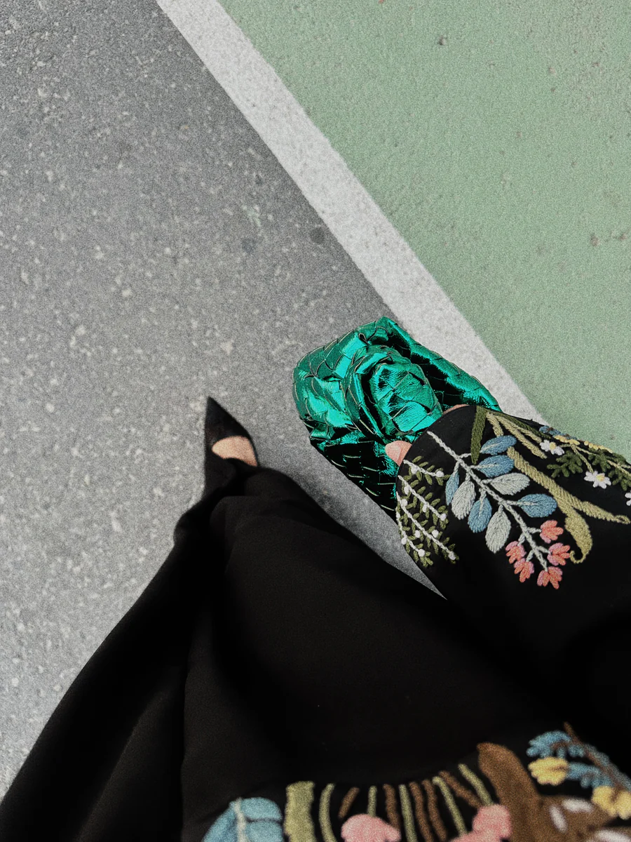 Teen Intrecciato Bag Green