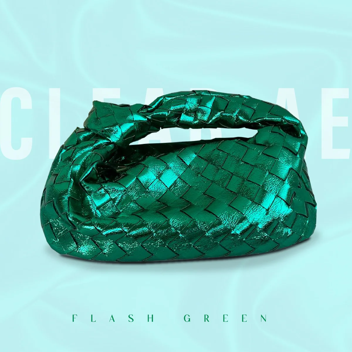 Teen Intrecciato Bag Green