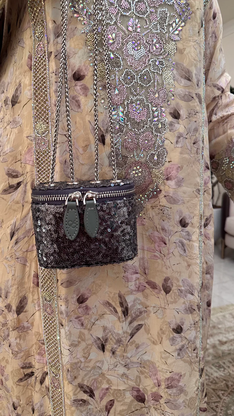 Clear Grey Mini Bag