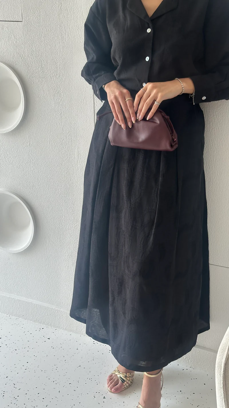 Bottega Pouch - Maroon