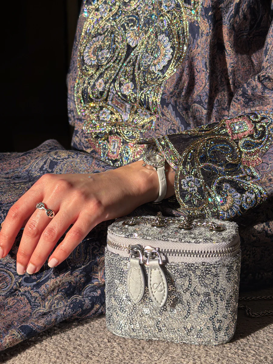 Clr Silver Mini Bag