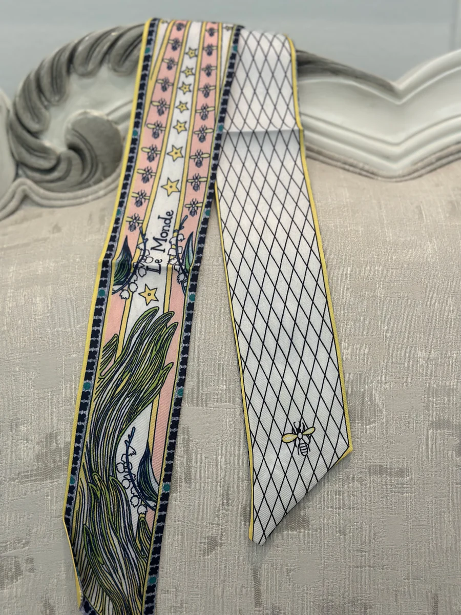 Clear Signature Scarf – Luxury Women's Scarf UAE