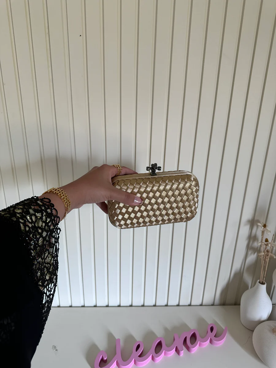 Gold Clutch Bag UAE