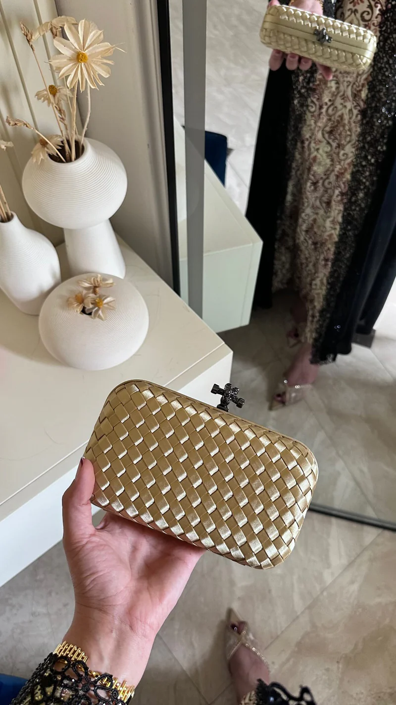 Gold Clutch Bag UAE
