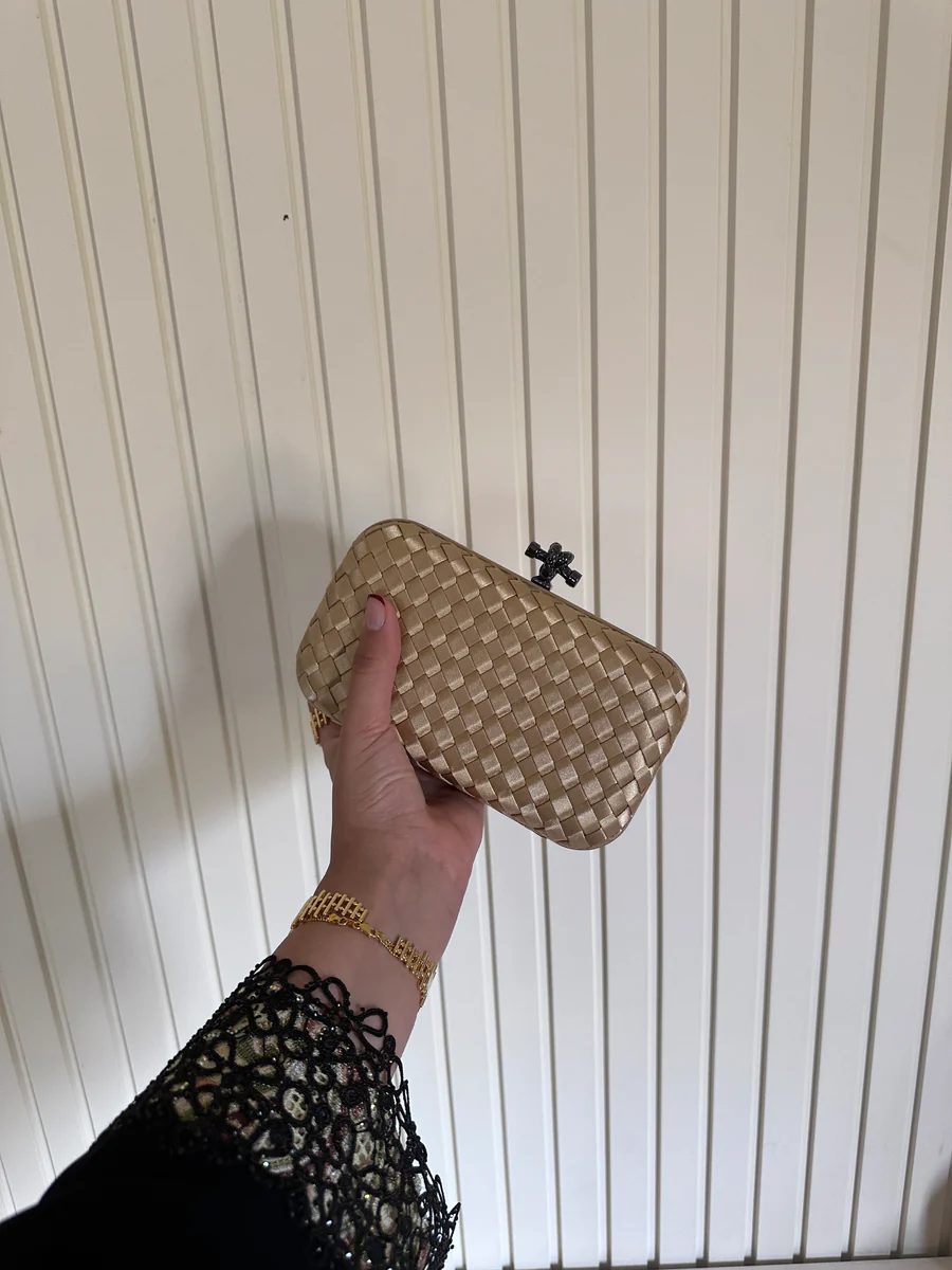 Gold Clutch Bag UAE
